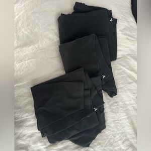 Old Navy Maternity Rollover-Waist PowerChill 7/8-Length Leggings Bundle